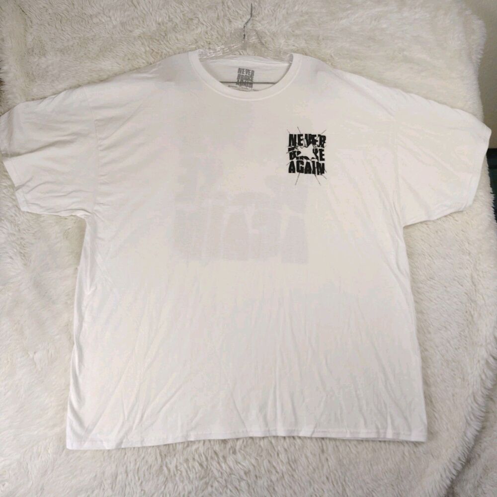 Never Broke Again T-Shirt White Men's Size 3XL